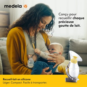 Recueil-lait en silicone