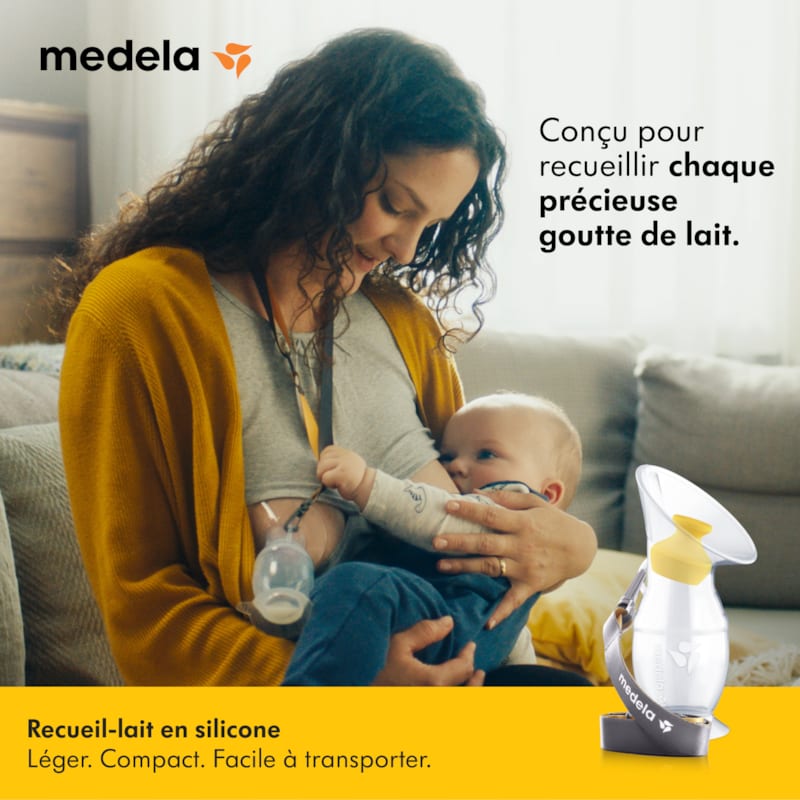 Recueil-lait en silicone (Medela) - Image 1