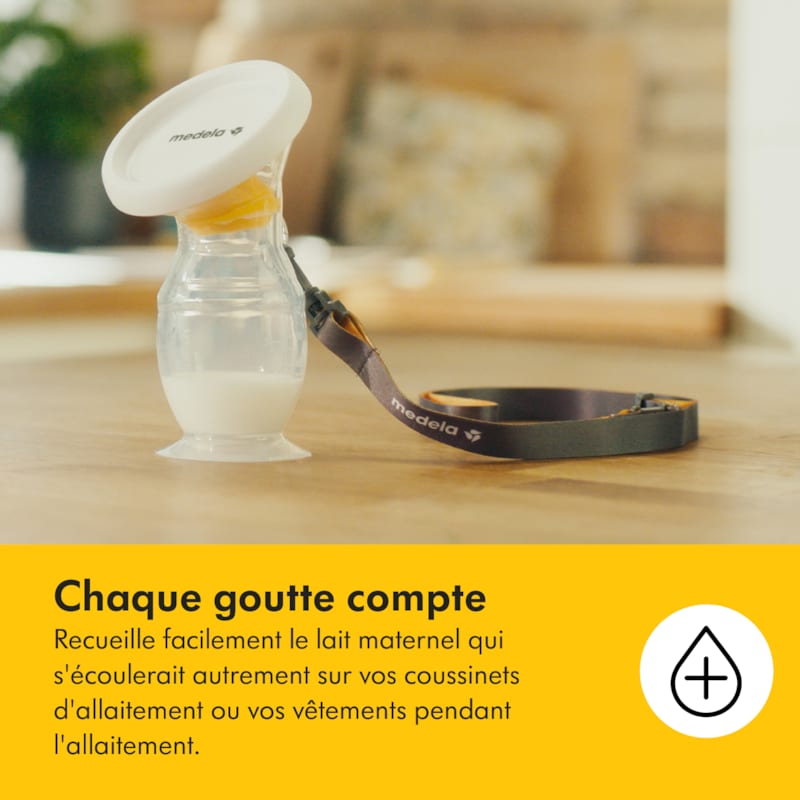 Recueil-lait en silicone (Medela) - Image 3