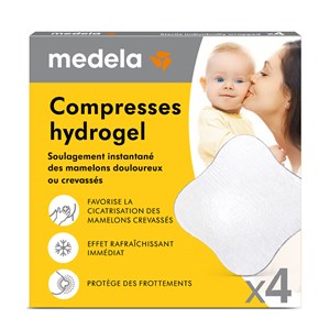 Lot de 4 compresses hydrogel