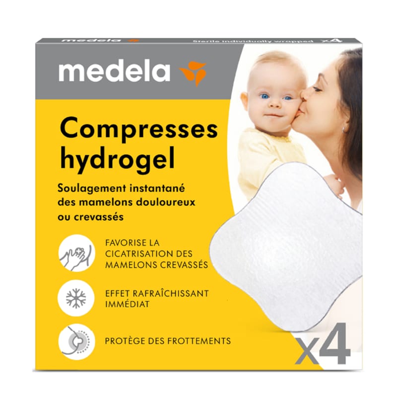 Lot de 4 compresses hydrogel (Medela) - Image 2