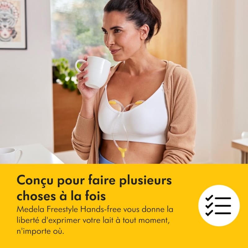 Tire-lait électrique double 21mm &nbsp; 24mm (Medela) - Image 2
