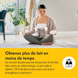 Tire-lait électrique double 21 mm &nbsp; 24 mm