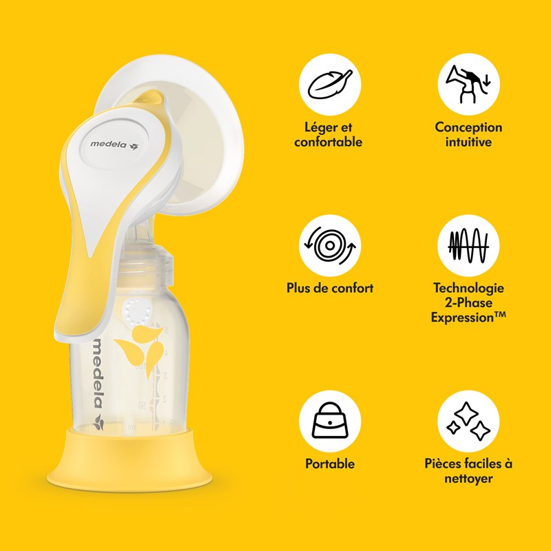 Tire-lait manuel harmony flex (Medela) - Image 1