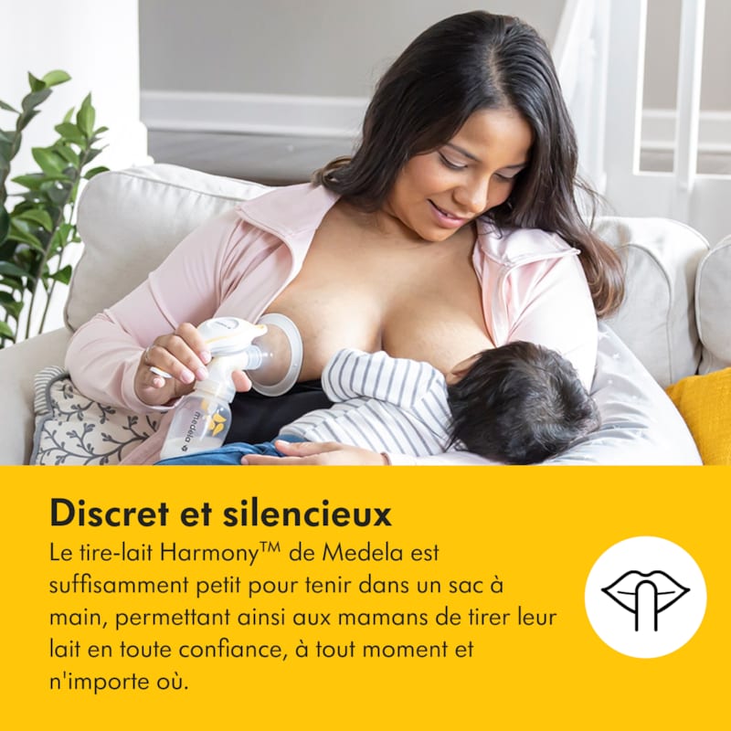 Tire-lait manuel harmony flex (Medela) - Image 3