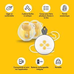 Tire-lait électrique double swing maxi