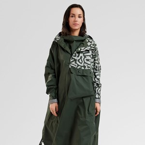Poncho de pluie romea Kaki