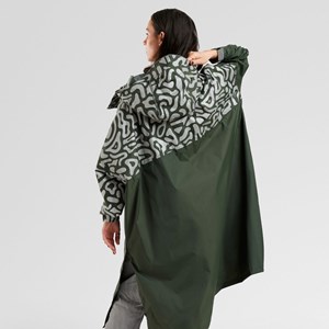 Poncho de pluie romea Kaki