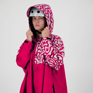 Poncho de pluie romea Rose