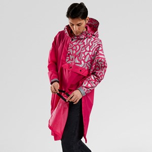 Poncho de pluie romea Rose