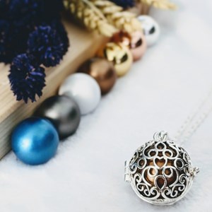 Bola cage - bille bronze - taïs