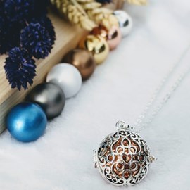 Bola cage - bille rose - taïs