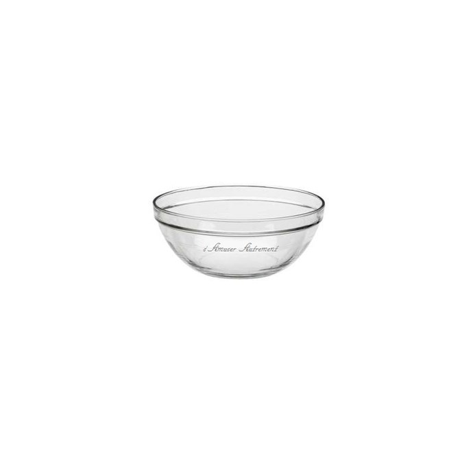 Lavabo Verre trempé 42 cm Givré