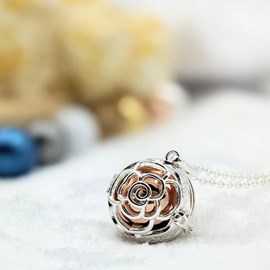 Bola cage - bille rose - rosa