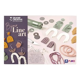Coffret fimo graine créative - bijo