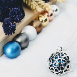 Bola cage - bille bleue - félicia