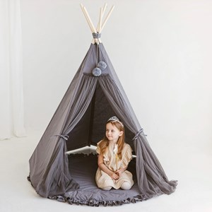 Tipi d'intérieur fairy gris