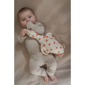 Flow doudou comforter  l'oie liva coeur