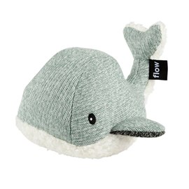 Flow doudou comforter  baleine verte -