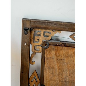 Igor, le miroir carré en bois n°633