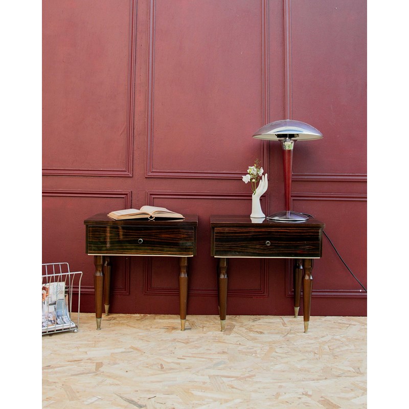 Maïa, la paire de chevets laqués n°182