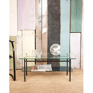 Liv, la table basse en verre n°309
