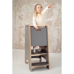 Tour d'apprentissage montessori gris