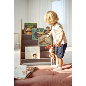 Bibliothèque maxi montessori gris