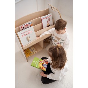 Bibliothèque smart montessori blanc