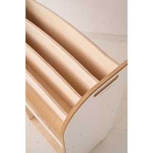 Bibliothèque smart montessori blanc