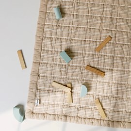 Couverture anna caramel lave m