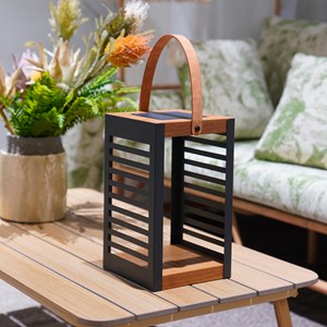 Lanterne solaire noir ferian