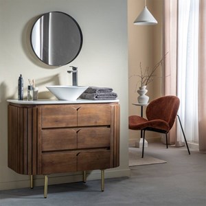 Meuble sous vasque sienne