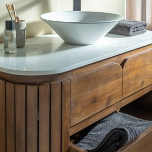 Meuble sous vasque sienne