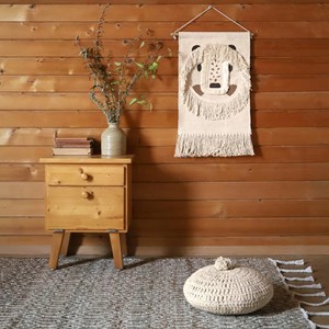 Coussin lenka ecru