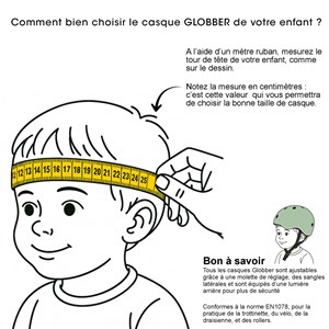 Casque go-up tout-petits xxs-xs (45-51cm