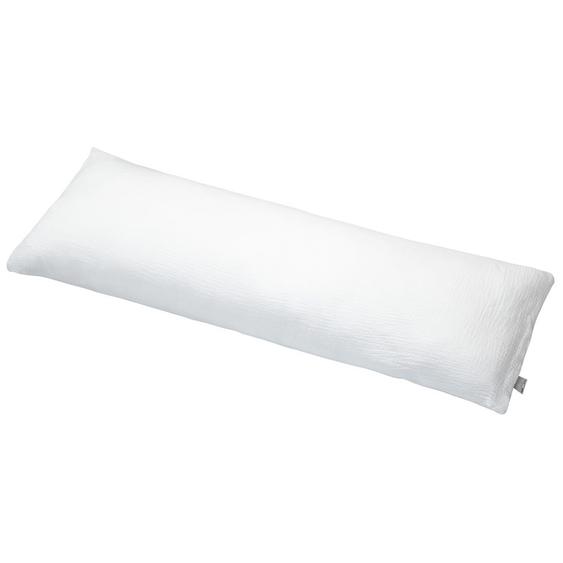 Housse traversin plat gaze coton jeanne