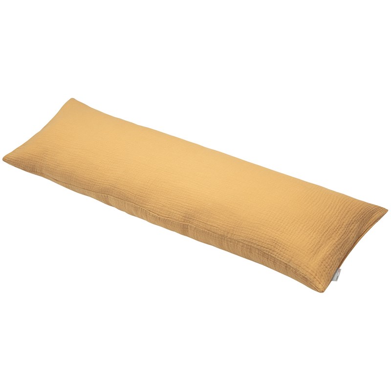 Housse traversin plat gaze coton jeanne