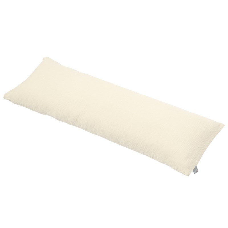 Housse traversin plat gaze coton jeanne