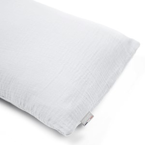 Housse traversin plat gaze coton jeanne