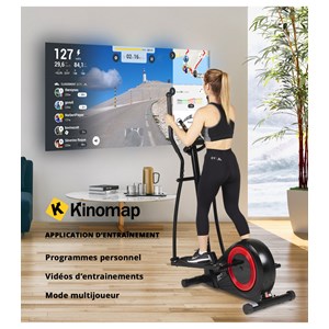Vélo elliptique connecté - ce-665