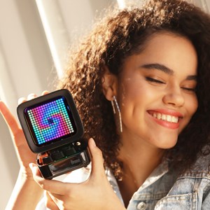 Enceinte bluetooth retro pc pixel art ditoo-pro noir - divoom