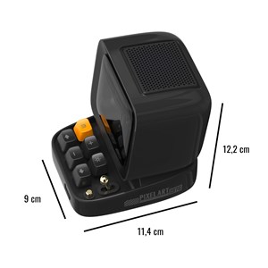 Enceinte bluetooth retro pc pixel art ditoo-pro noir - divoom