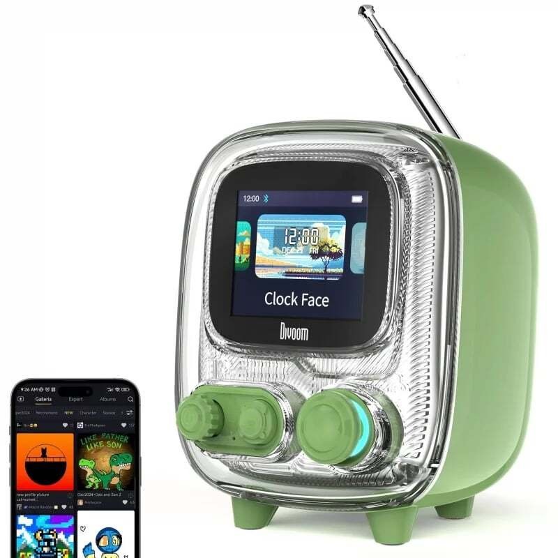 Enceinte - tivoo-2 verte