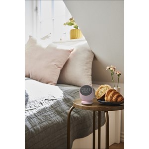 Réveil Bell dusty rose