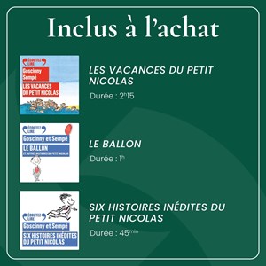 Coffret audio petit nicolas + prose