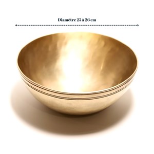 Bol chantant de massage 25cm
