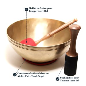 Bol chantant de massage 25cm