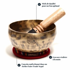 Bol chantant d'eveil 13cm