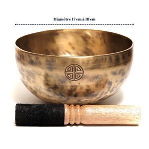 Bol chantant de compassion 17cm